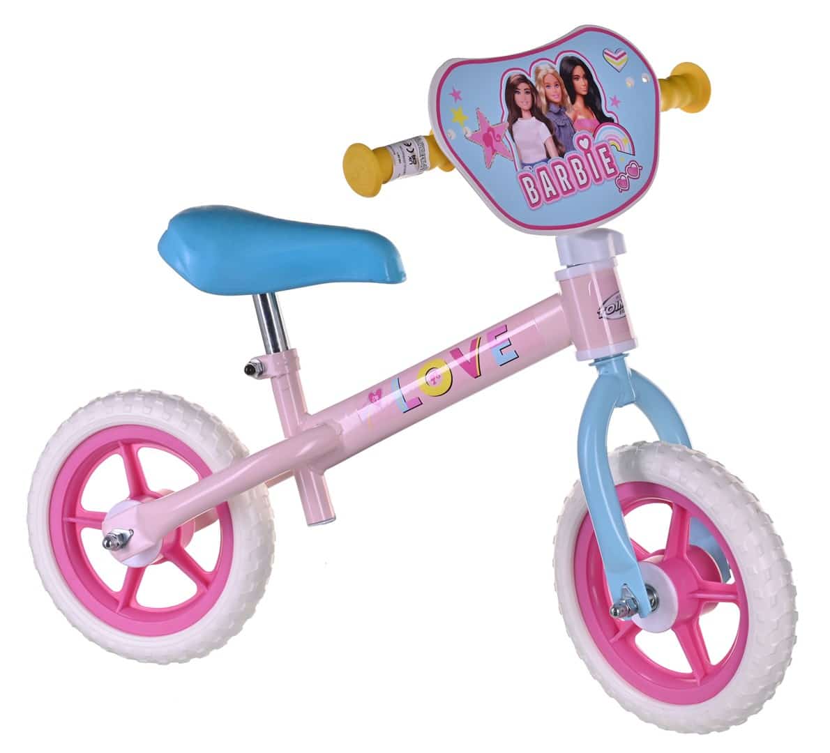 Rower biegowy 10" BARBIE TOIMSA 165 dla dziewczyn