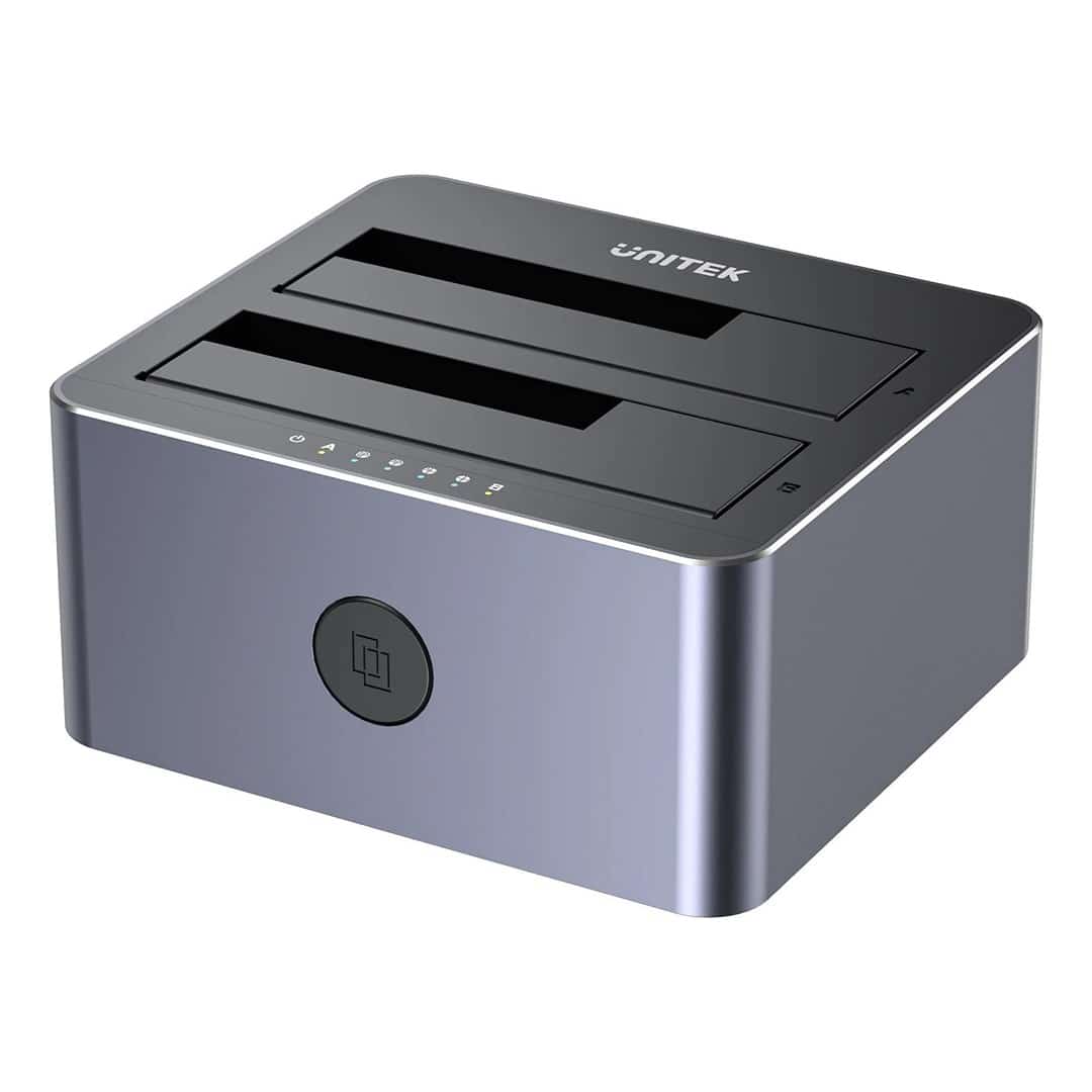 UNITEK STACJA KLONUJĄCA 2X SATA 2,5/3,5" USB 5GBPS