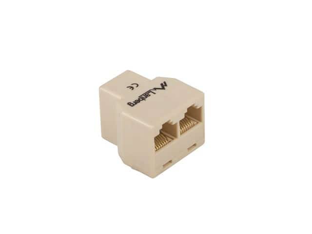 LANBERG ZŁĄCZKA SIECIOWA RJ45 -> 2X RJ45