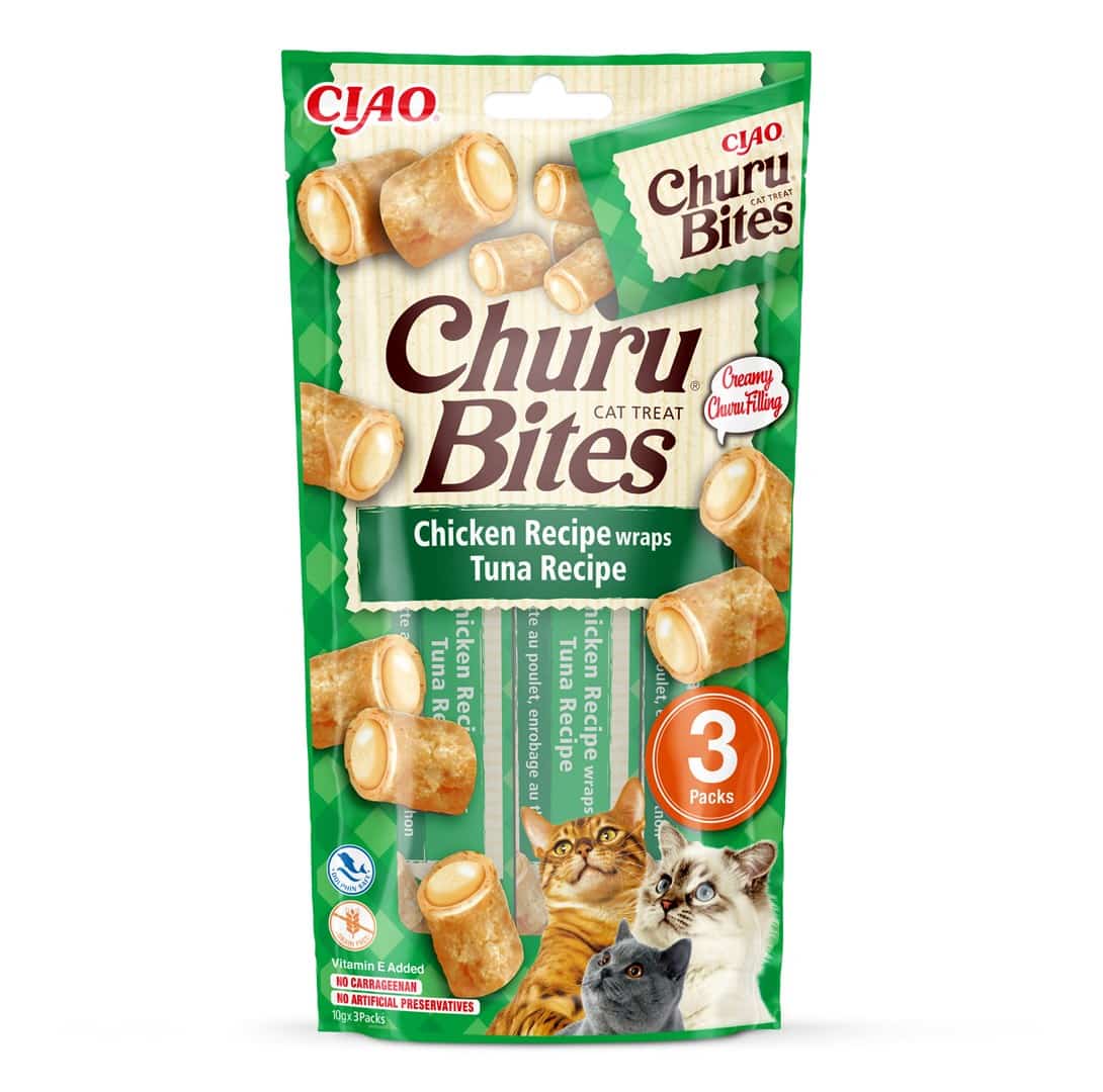 Przysmak CHURU Bites Tuńczyk&kurczak 3x10g