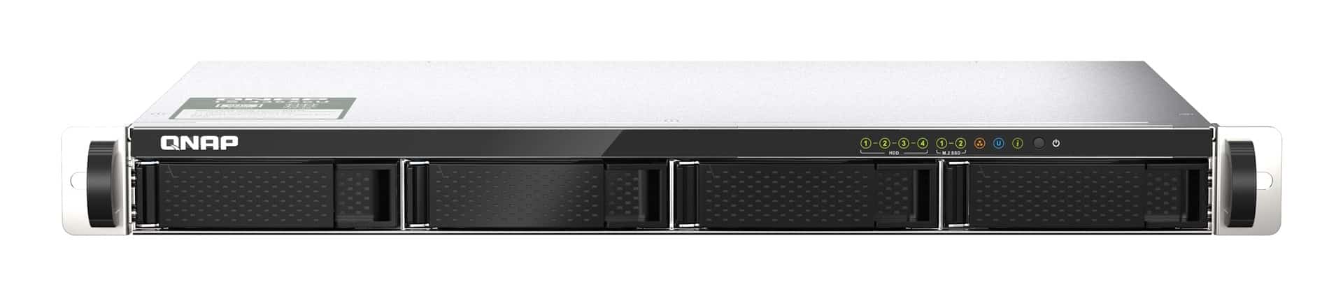 Qnap TS-435XeU-4G, 1U NAS, 4 x SATA, 4GB DDR4