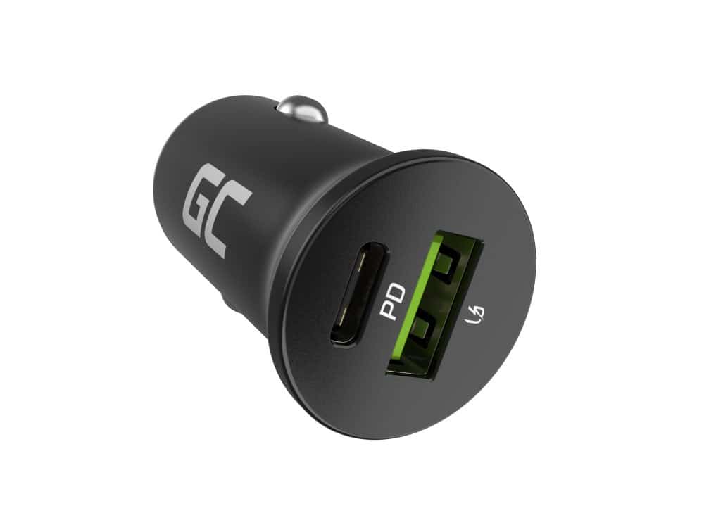 GREEN CELL GC POWERRIDE NANO38 38W 6A 1xUSB-C 1xUSB-A