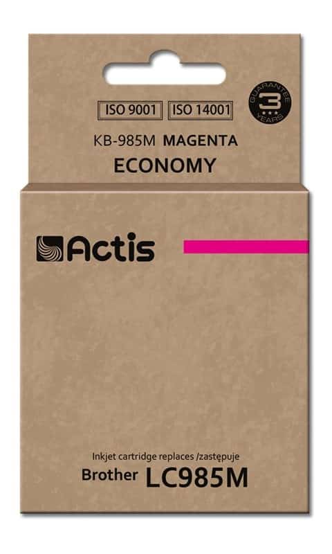 ACTIS KB-985M Tusz, Zamiennik Brother LC985M, Czerwony