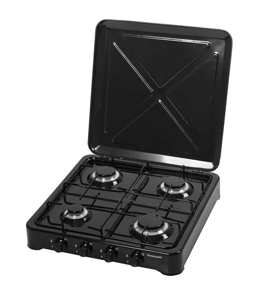 Kuchenka gazowa nastawna 4-palnikowa Ravanson K-04TB