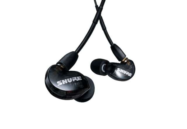 Shure SE215DYBK+UNI-EFS - Słuchawki douszne AONIC215