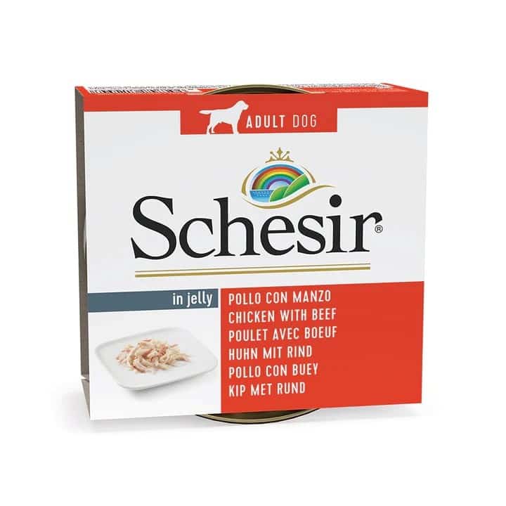 SCHESIR Adult 150g Fileciki z Kurczaka i Wołowiną