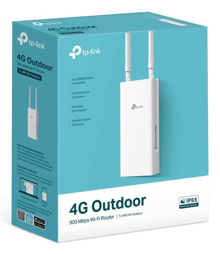 Router TP-Link TL-MR100 zewnętrzny 4G/LTE