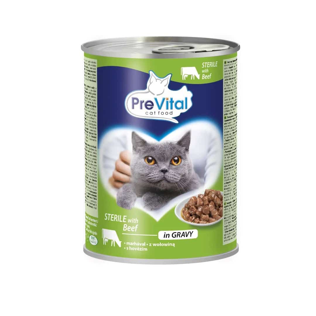 PREVITAL Sterile - Z wołowiną w sosie 0.415g
