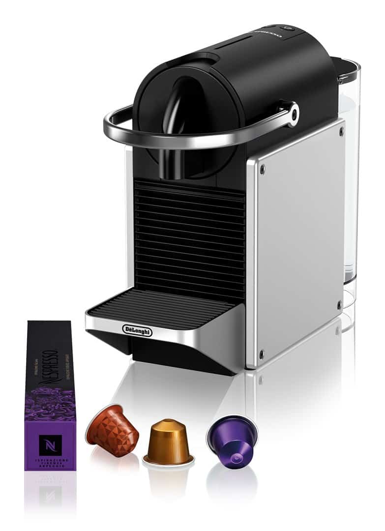 Ekspres kapsułkowy DeLonghi EN127.S Nespresso Pixie, 19 bar, 1 l