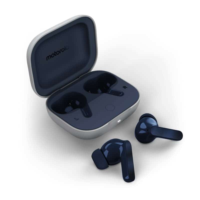 Słuchawki Motorola Moto buds Blueberry Niebieskie