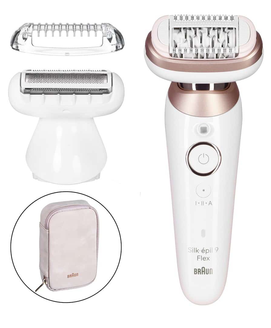 Braun Depilator elektryczny Silk-épil 9 Flex SES9-030 3D - 40 pęset, wodoodporny