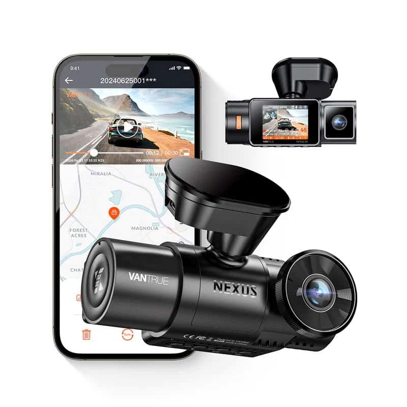 Wideorejestrator Vantrue N2X LTE - Kondensator