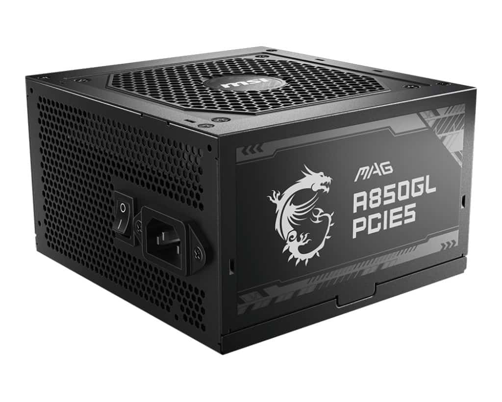 Zasilacz MSI MAG A850GL 850W 80+ Gold ATX 3.1