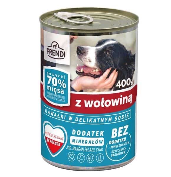 Frendi puszka dla psa z wołowiną 400 g
