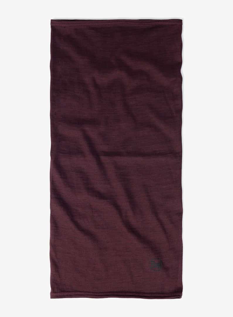 Chusta Buff Merino Lightweight, granat