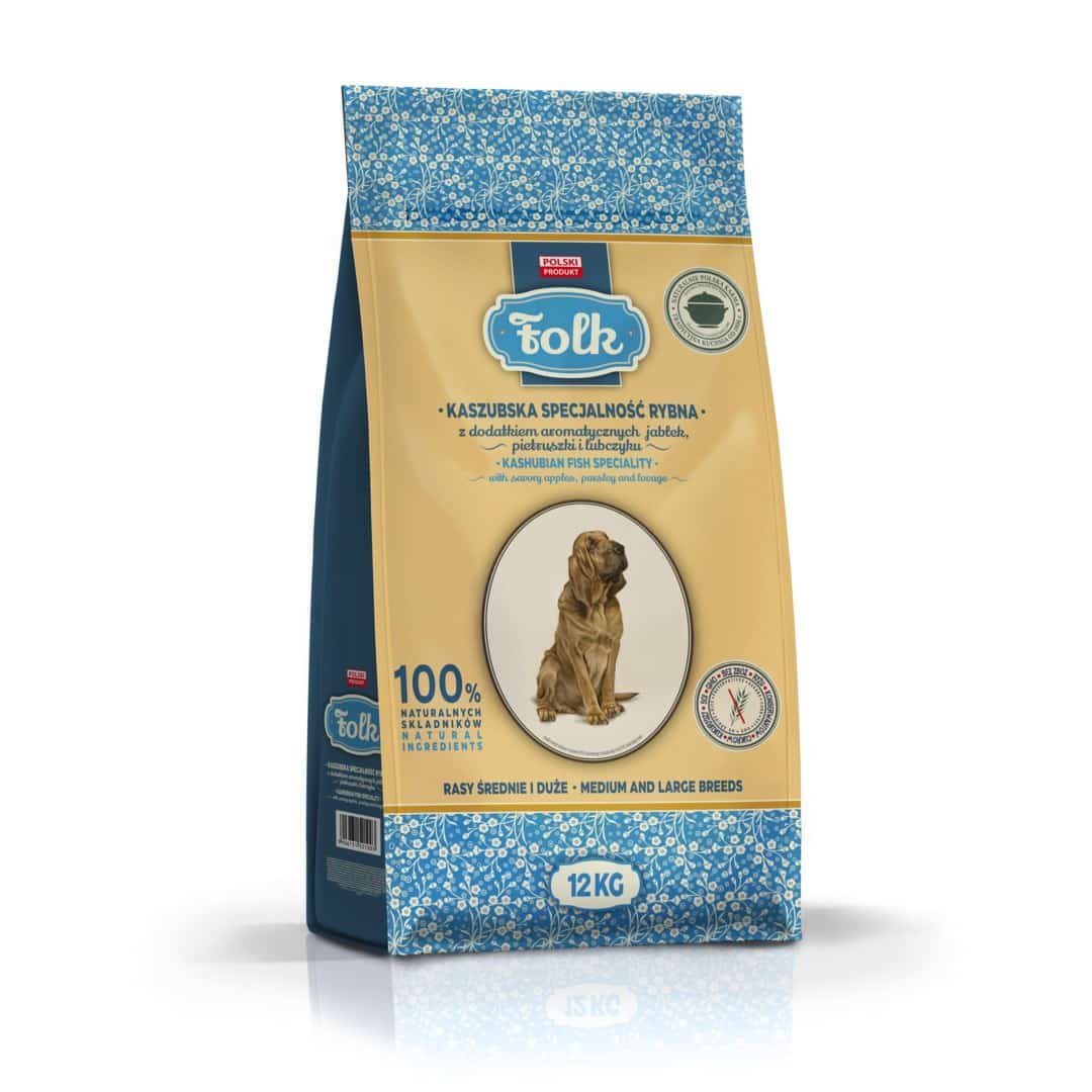 FOLK Kaszubska 12kg - Rybna z Jabłkami i Zielonymi