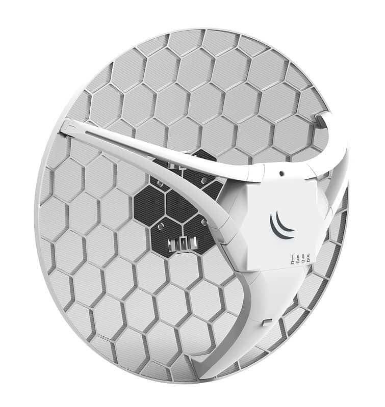 Router LTE Mikrotik LHG R (RBLHGR) LTE: (nieobsadzony slot miniPCI na modem LTE)