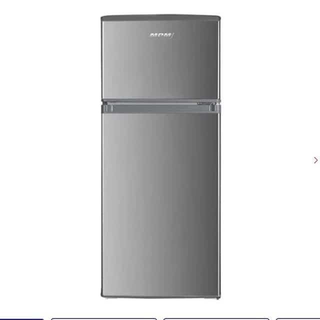 Lodówka MPM-125 srebrna 115cm dark inox