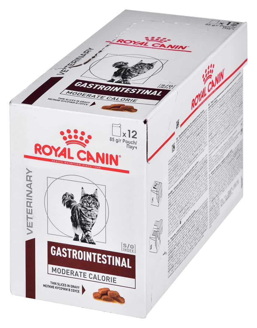 ROYAL CANIN Intestinal Gastro Moderate Calorie Cat 12x85g