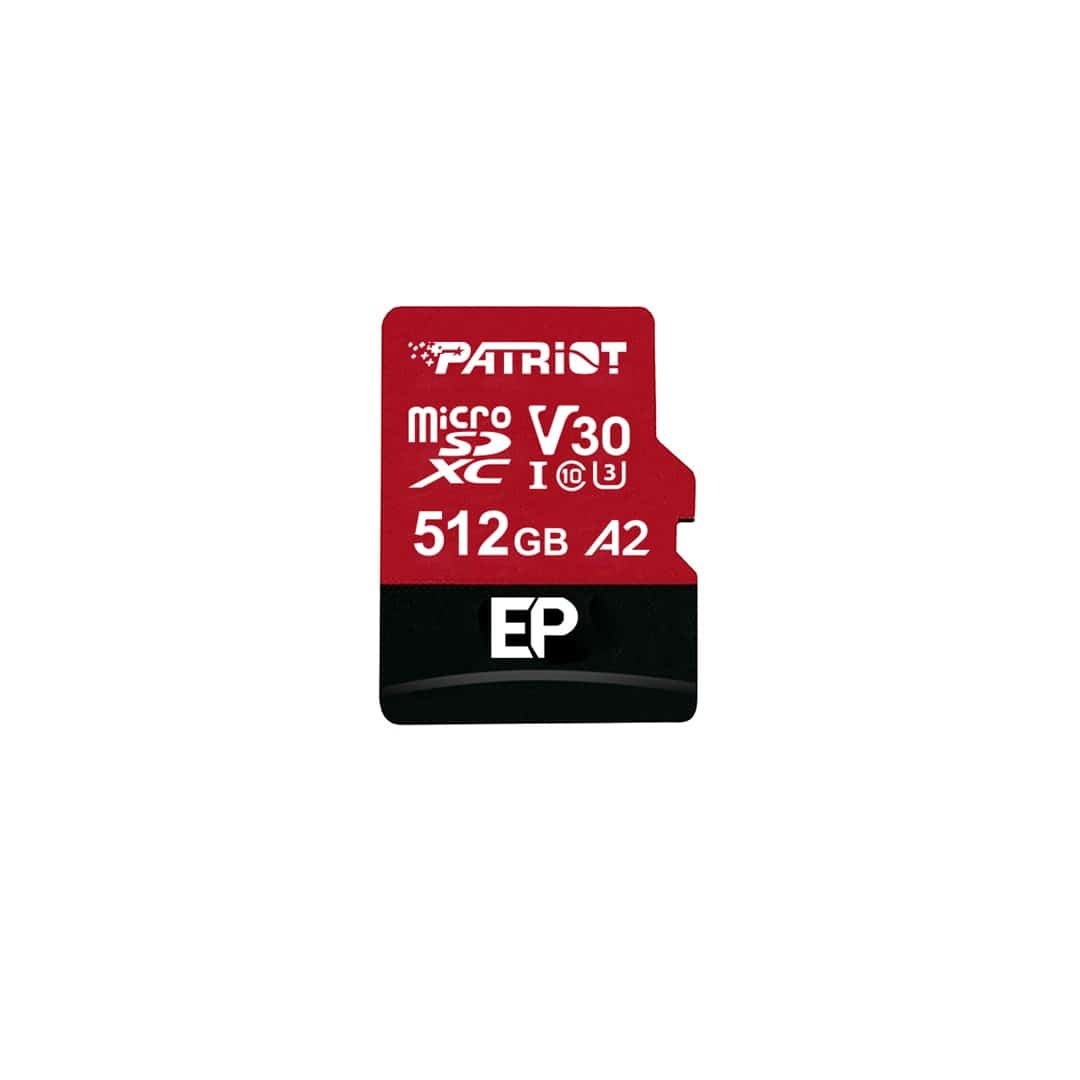 Patriot EP Pro A2 512GB SDXC V30 90MB/s