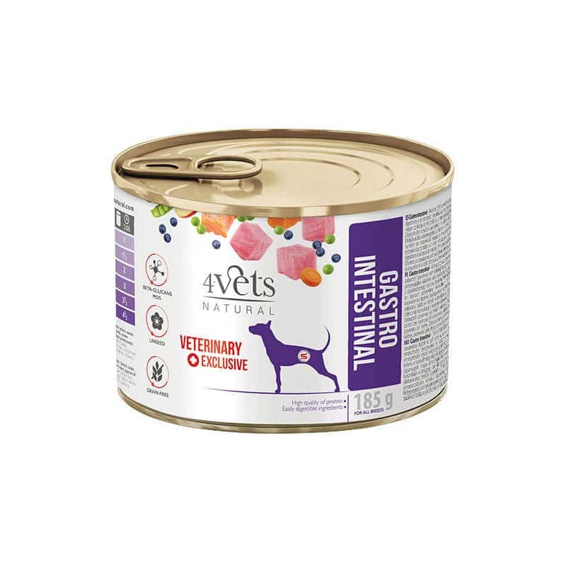 4VETS Natural Gastro Intestinal Dog - 185 g