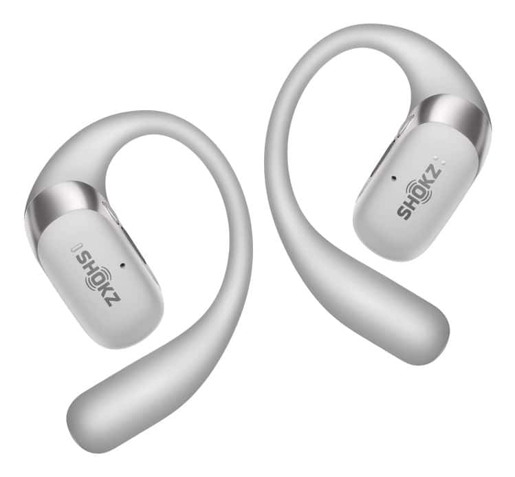 Słuchawki douszne Shokz OpenFit 2+ szare