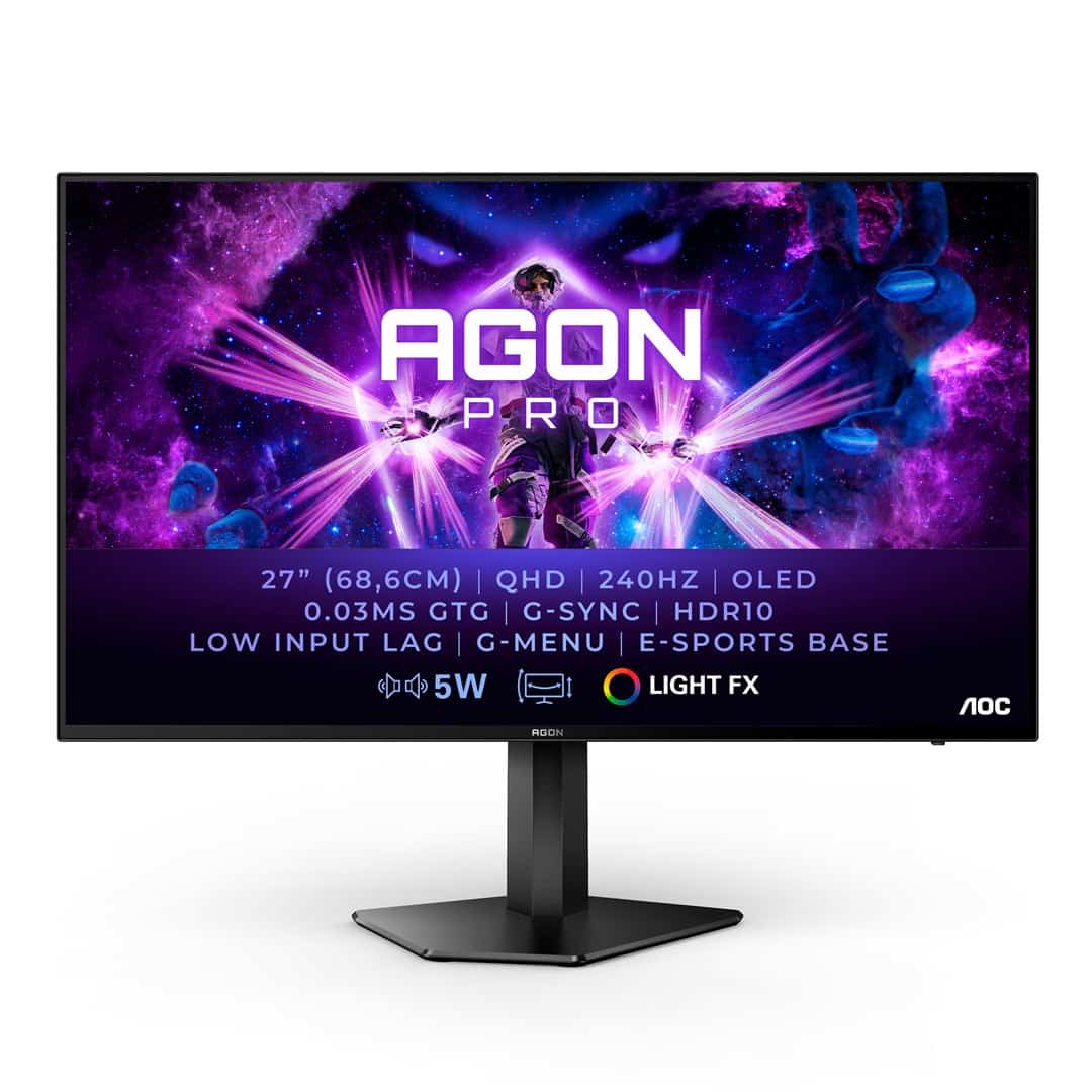 MONITOR AOC LED 27" 240Hz - Czarny