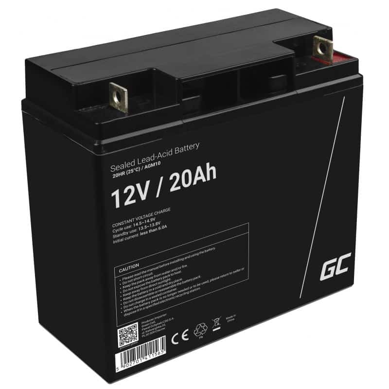 GREEN CELL AGM10 12V 20AH Żelowy Akumulator