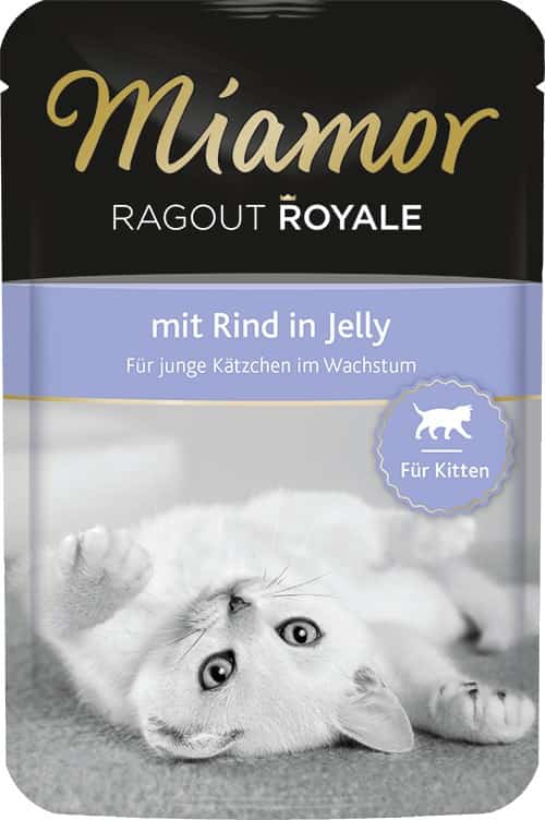 MIAMOR Ragout Royale Kitten Wołowina 100g