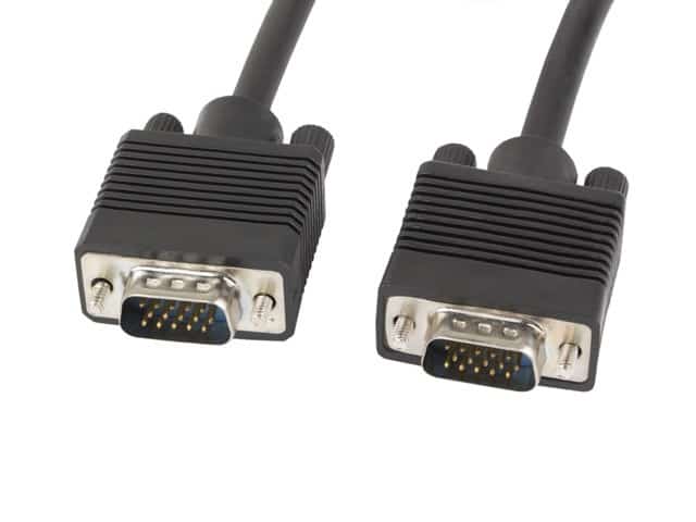 Kabel Lanberg CA-VGAC-0030-B, 3m, czarny