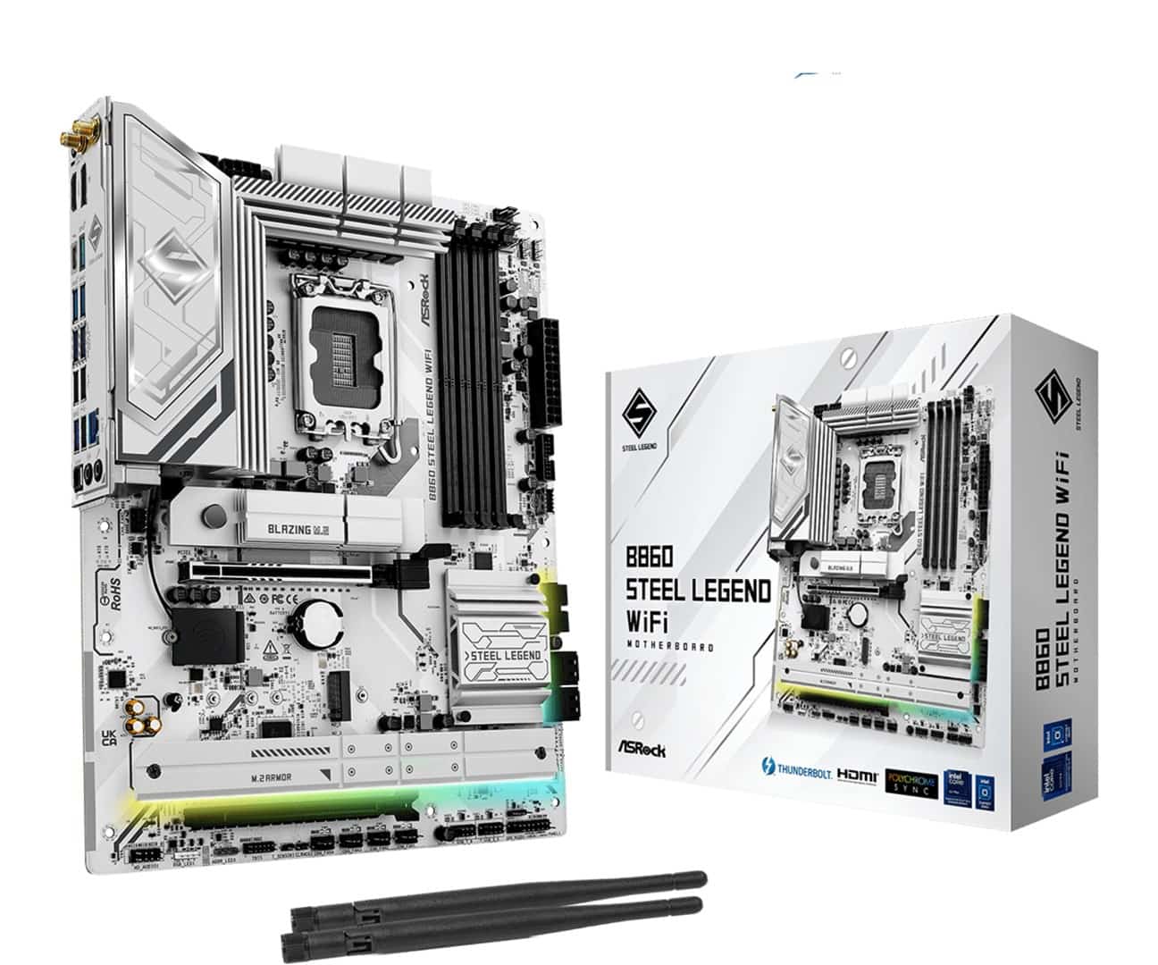 Płyta główna Asrock B860 STEEL LEGEND WIFI LGA 1851