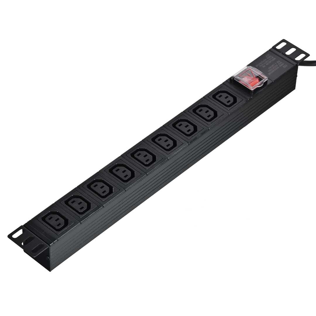 Listwa zasilająca 19"- 9xgniazdo UPS - wtyk UPS-C14