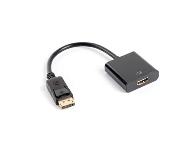 Adapter Lanberg AD-0009-BK DisplayPort do HDMI