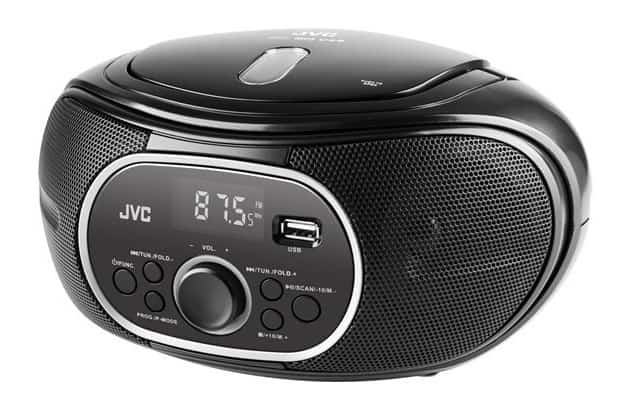 Radioodtwarzacz JVC RD-E221B Boombox czarny