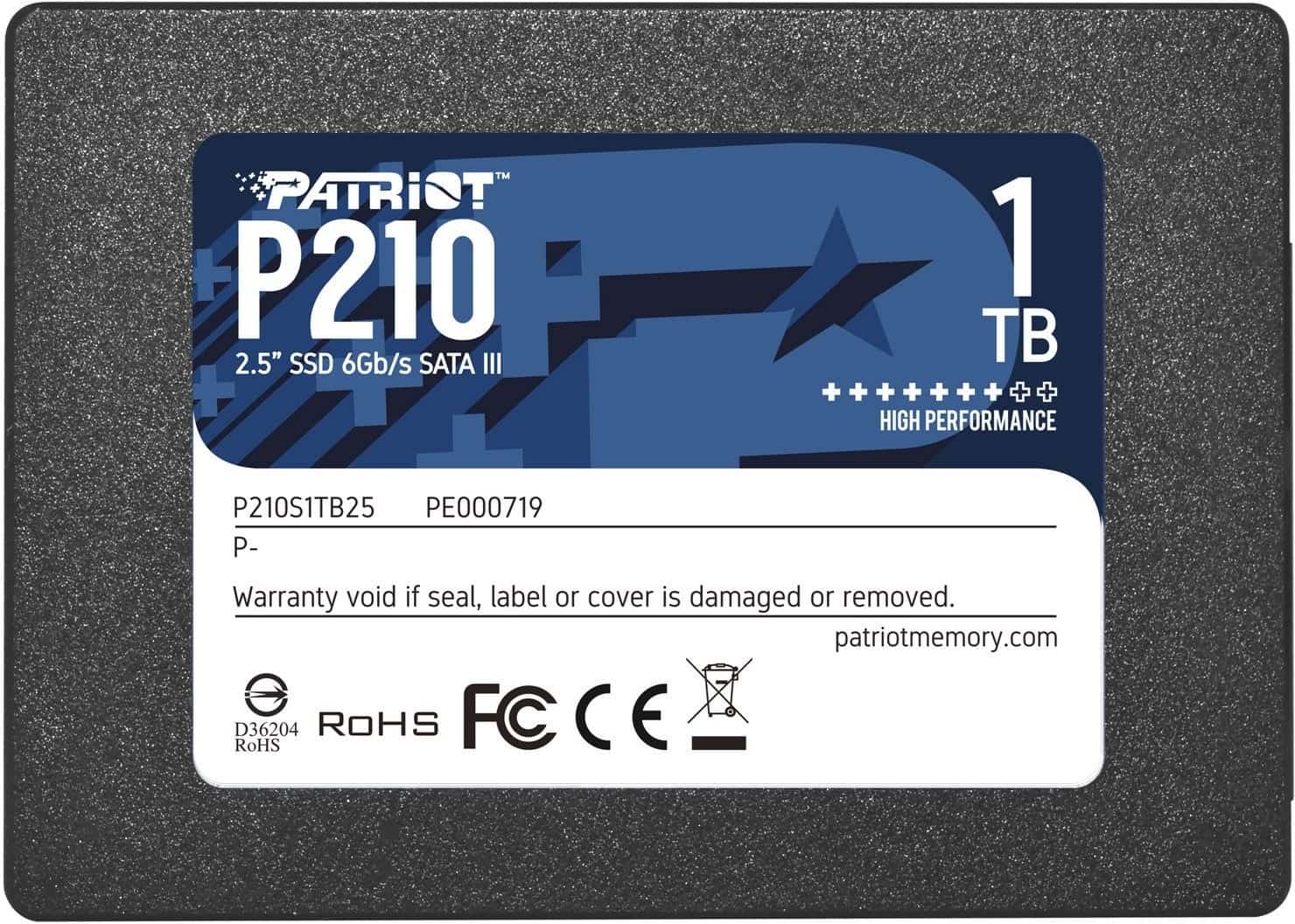 Patriot P210 SSD