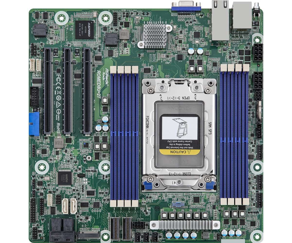 Płyta główna ASRock ROMED8U-2T AMD Epyc 7000