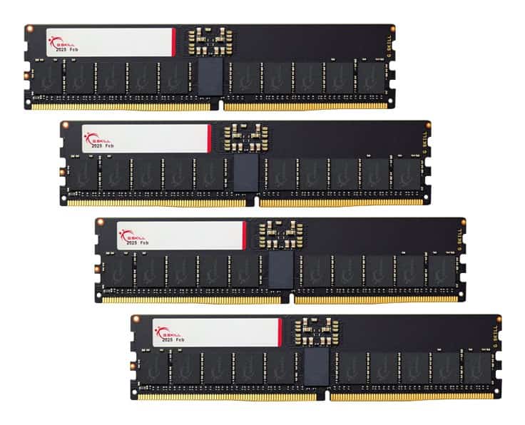 Pamięć serwerowa G.SKILL ZETA T5 NEO DDR5 4x64GB 6400MHz ECC-R AMD