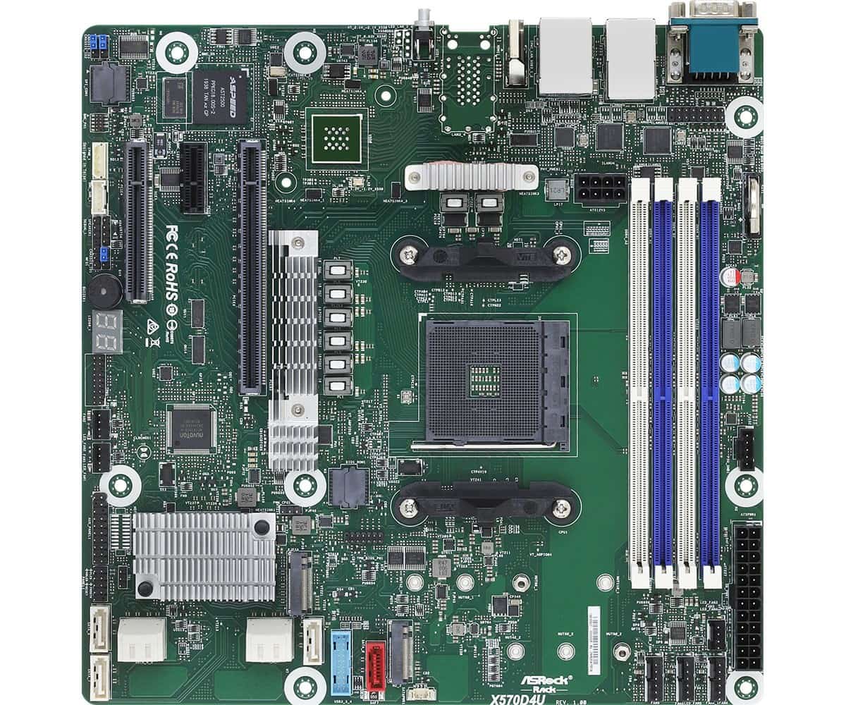 Płyta główna ASRock X570D4U Socket AM4