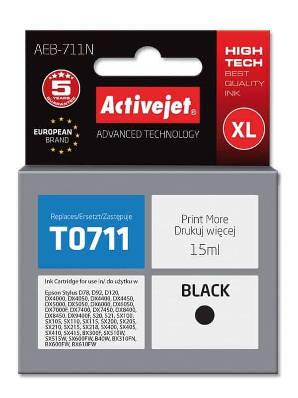 Tusz Activejet AEB-711N dla Epson Stylus D78-DX4450