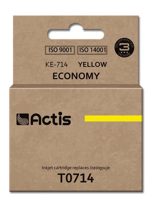 Actis KE-714 Tusz - Zamiennik Epson T0714, T0894, T1004; Żłoty; 13.5 ml