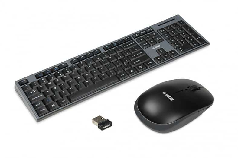 Zestaw klawiatura + mysz IBOX DESKTOP PRO KIT IKMS606W