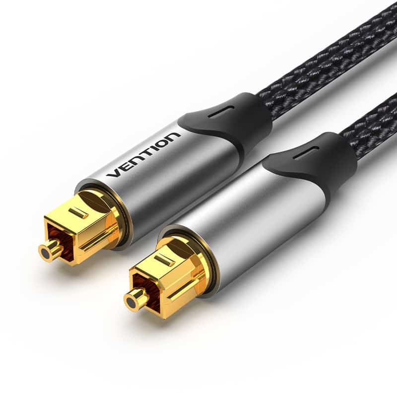 Kabel audio optyczny Vention 3m aluminiowy