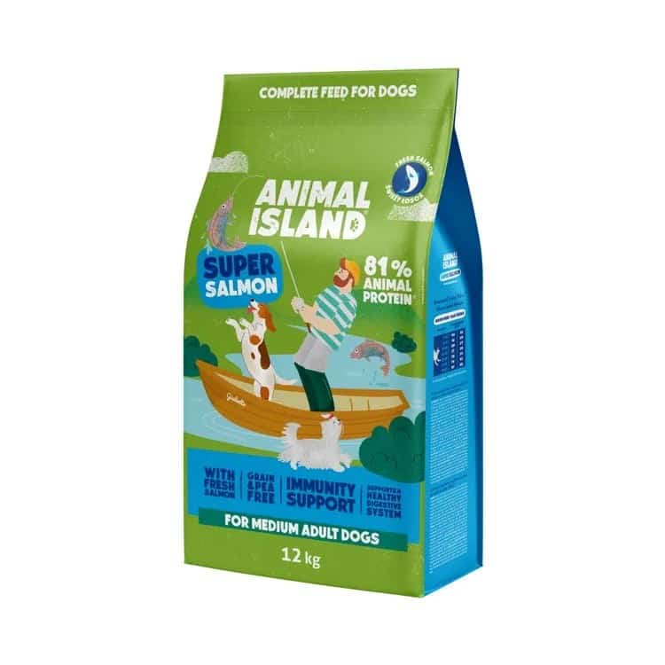 ANIMAL ISLAND łosoś premium 12kg