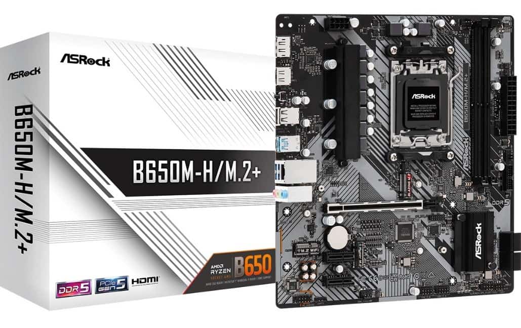 Płyta główna ASRock B650M-H/M.2+ Socket AM5