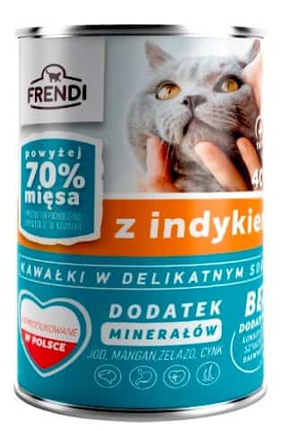 Frendi puszka dla kota z indykiem 400 g