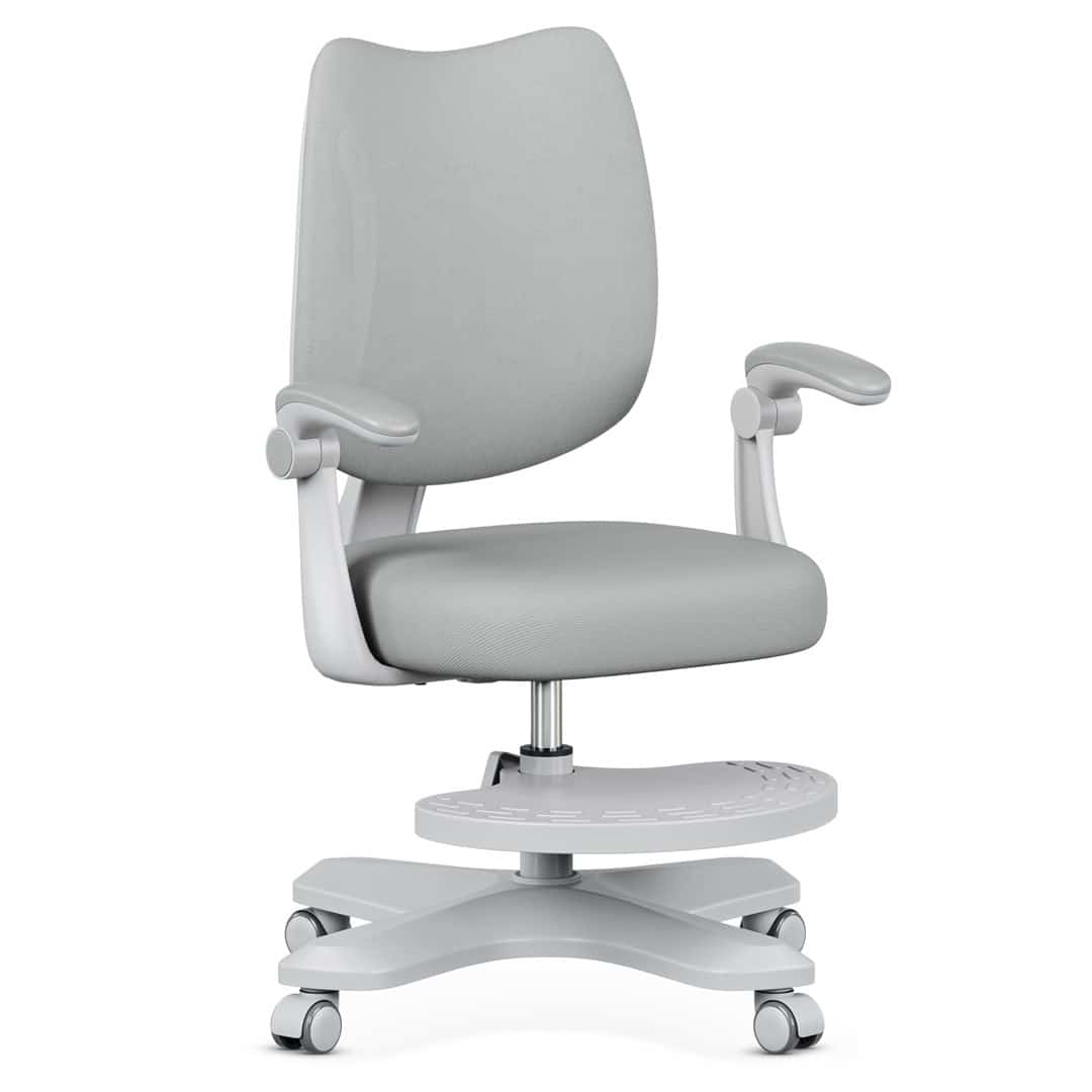 Fotel obrotowy Junior 4.6 Grey - bezpieczny i regulowany