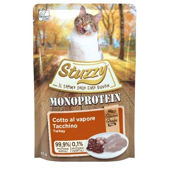 STUZZY dla kotów Monoprotein Indyk 85g