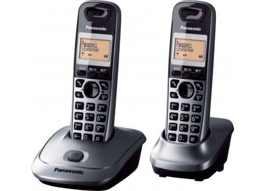 Telefon bezprzewodowy Panasonic KX-TG 2512 Szary