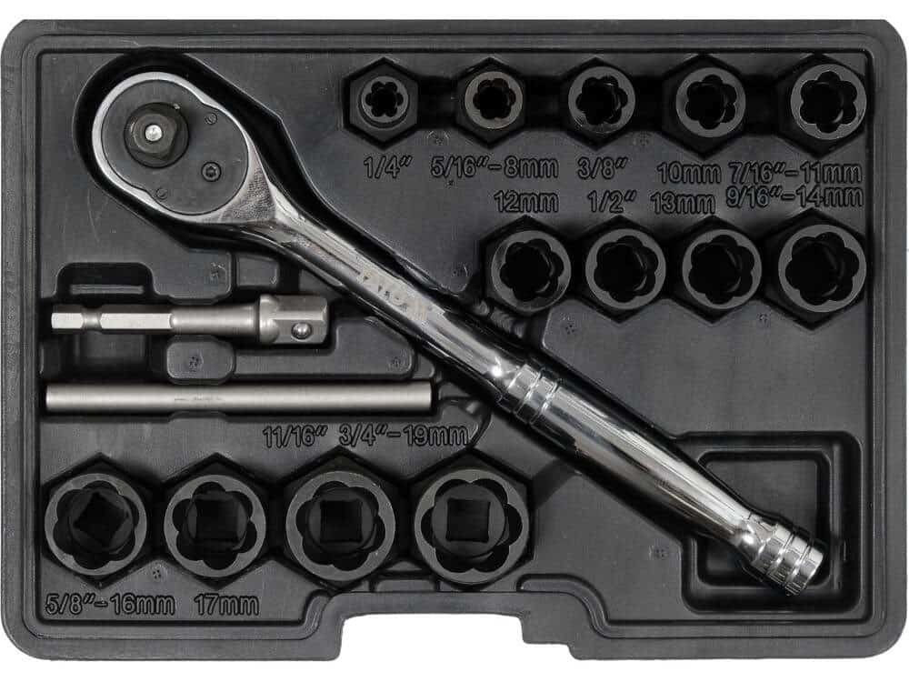 ZESTAW WKRĘTAKÓW YT-05897 YATO 9 ROZMIARÓW