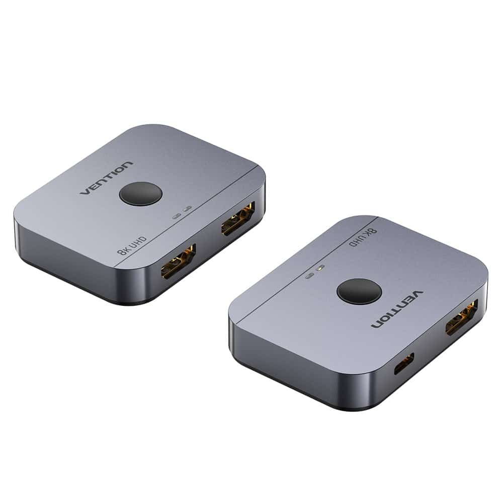 Dwukierunkowy przełącznik HDMI 2-portowy 8K Ultra HD